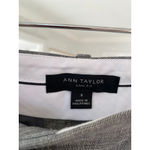 Ann Taylor  Gray Straight Leg Dress Pants Slacks Size 8 Classic Polished Office Photo 3