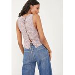 Free People FP Best of Us Knit Tank Top Marled Knit Onyx Blossom Combo S NWT Photo 10