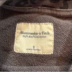 Abercrombie & Fitch Soft A&F Collection Navy Black Animal Print Pullover Photo 7
