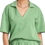 Universal Threads Universal Thread V Neck Short Sleeve Sweater Green Size Large Photo 0