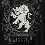 Ecko  vintage black shirt with logo in white on front and back size small Photo 1