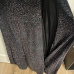 Midnight blue sparkle prom dress Medium Black Photo 5