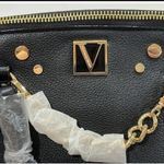 Victoria's Secret Victoria’s Secret black and gold Studded Handbag. Photo 3