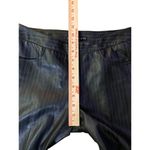 The Wrights Leather Pants Lined Womens 2 Used Black Patterned Photo 11