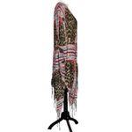Ariat Womens Kimono Duster One Size Fringe Aztec Southwestern Boho Flowy Open Photo 4