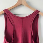 Lululemon Circadian Tank in Heathered Cranberry Pima cotton stretch yoga casual Photo 4