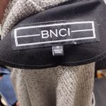 BNCI by Blanc Noir  open cascading cardigan With Spandex Arm Detail Photo 3