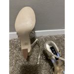 AQUA Gold Strappy Heels Size 7 NWOT Photo 3