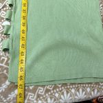 Jolie & Joy Dress Small Green One Arm Bodycon Ribbed Open Side Maxi Stretch. Size XL Photo 5