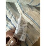 Madewell Women's 100% linen tiered midi Dress Size 6 Photo 10