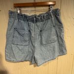 Loft  Light Blue Jean Shorts Photo 2