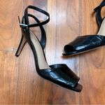 via spiga Tatienne High-Heel Leather Sandals Black 6.5 Photo 3