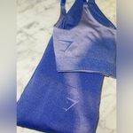 Gymshark  2 Piece Blur Blue Set Legging + Bralette - Size Small Photo 5