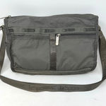 LeSportsac Deluxe Everyday Nylon Bag Taupe Gray Photo 0