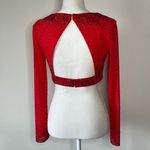 Studio 17 Rhinestone Crop Top Photo 4