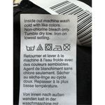 Madewell NWOT  9" Mid-Rise Skinny Jeans Size 24 Black Velvet Flocked Animal Print Photo 9