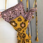 Free People mariabelle yellow mustard jumpsuit Photo 5