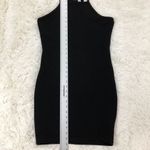 Free Press  Black Ribbed Bodycon Dress Medium Photo 2