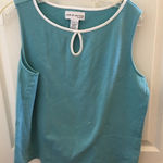 Croft & Barrow FINAL MARKDOWN LADIES  trimmed keyhole tank large Photo 0