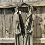 Loft NWT green maxi dress versatile sleeveless soft flowy comfortable preppy dress xs Photo 4