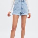 ZARA Denim Short Photo 0