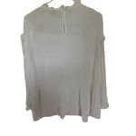 Ted Baker NEW Airlie pleated smocking high neck top ivory US size 8 Photo 7