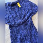 Alexia Admor  One Shoulder Dark Blue Dress Photo 8