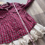 Urban Outfitters  BDG lace trim‎ flannel Photo 2