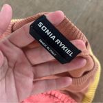 sonia rykiel colorblock knit mini dress Orange Size undefined Photo 3