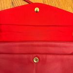 Toni Genuine Leather Elegant Red Shoulder Crossbody Women’s Purse Photo 2