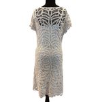 Boston Proper Ivory Crochet Dress Lot Bundle 2 Slip Dress under Stretch Sz M Photo 6