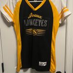 Black & Yellow women’s Hawkeye Jersey small. College sports. Iowa Photo 0