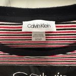 Calvin Klein Red Striped Bodycon Mini Dress with Logo size small Photo 2