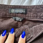 Versona Boutique Brown Corduroy Flare Pants Photo 3