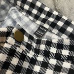 SheIn Black And White Checkered Flare Pants Photo 11