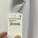 Abound  White Sleeveless NWT women’s white thong‎ bodysuit Photo 3