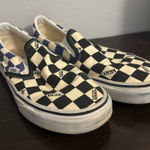 Vans Blue, Black, and White Checkered  Women’s Photo 0