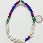 Tour Friendship Bracelet Midnight Rain Midnights White Photo 0