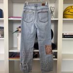 Urban Outfitters  BDG High-Waisted Cowboy Jean Printed Patchwork Photo 6