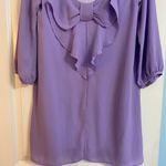 The Blue Door Collection Purple Mini Dress Photo 4