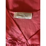 Vanity Fair  Chemise Coral Floral Pink Slip Medium‎ Photo 4