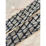 Valentino Garavani Toile Iconographe Long Sleeved Gloves in Beige Nero 6 New Photo 4