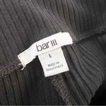 Bar III Black Ribbed Knit Elastic Waist Pull on Biker Shorts Size Large Photo 4