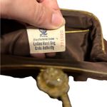 Vintage 1930's Clutch belt bag
NRA label dark brown Photo 4