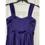 David’s Bridal Short Purple Dress, Cocktail, Bridesmaid, Polyester, Size 10 Photo 5