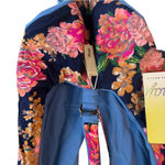 Maaji  Reversible‎ Medium Cheeky Cut Plunge One Piece - Indigo Blue Tiky Photo 7