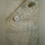 Moth Anthropologie Green Mohair/Wool Blend Cardigan w/ Jewel Flower Buttons Size M Photo 5