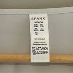 Spanx White Yes Pleats Top Shirt Blouse Size Medium Pickleball Tennis Golf Photo 4