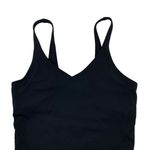 Sports Bra Womens Small Black Crop Top Athletic Gym No Padding Active Photo 1