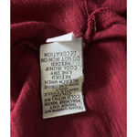 Catherines  Womens Top 2X Red V Neck Graphic Tee Boho Artsy Lightweight‎ Soft Photo 6